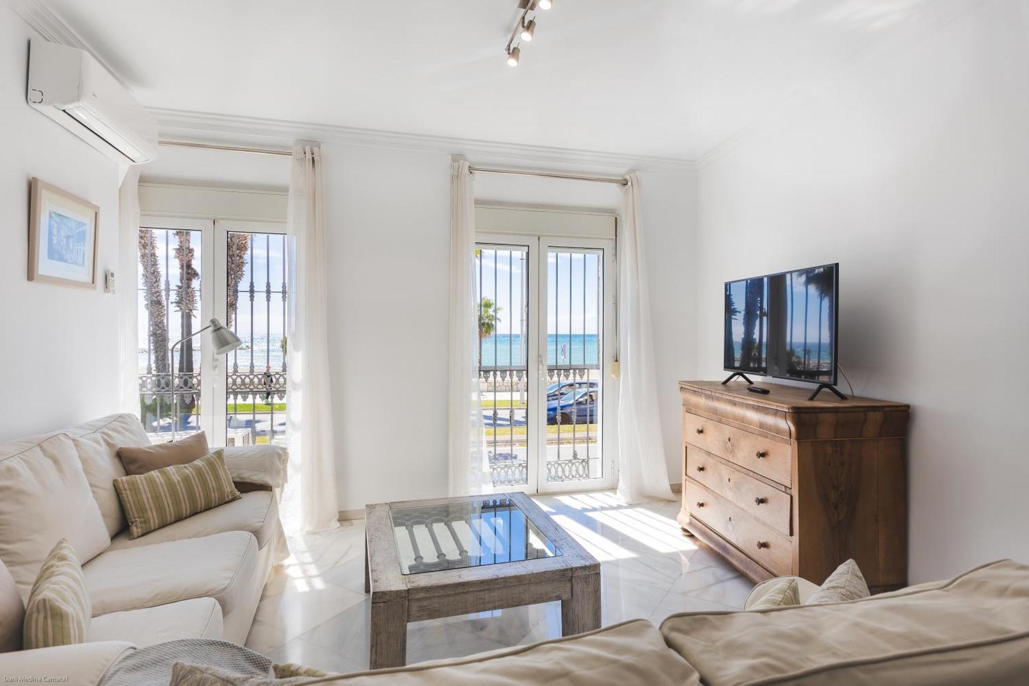 Apartamento Con Vistas Al Mar Málaga Eksteriør bilde