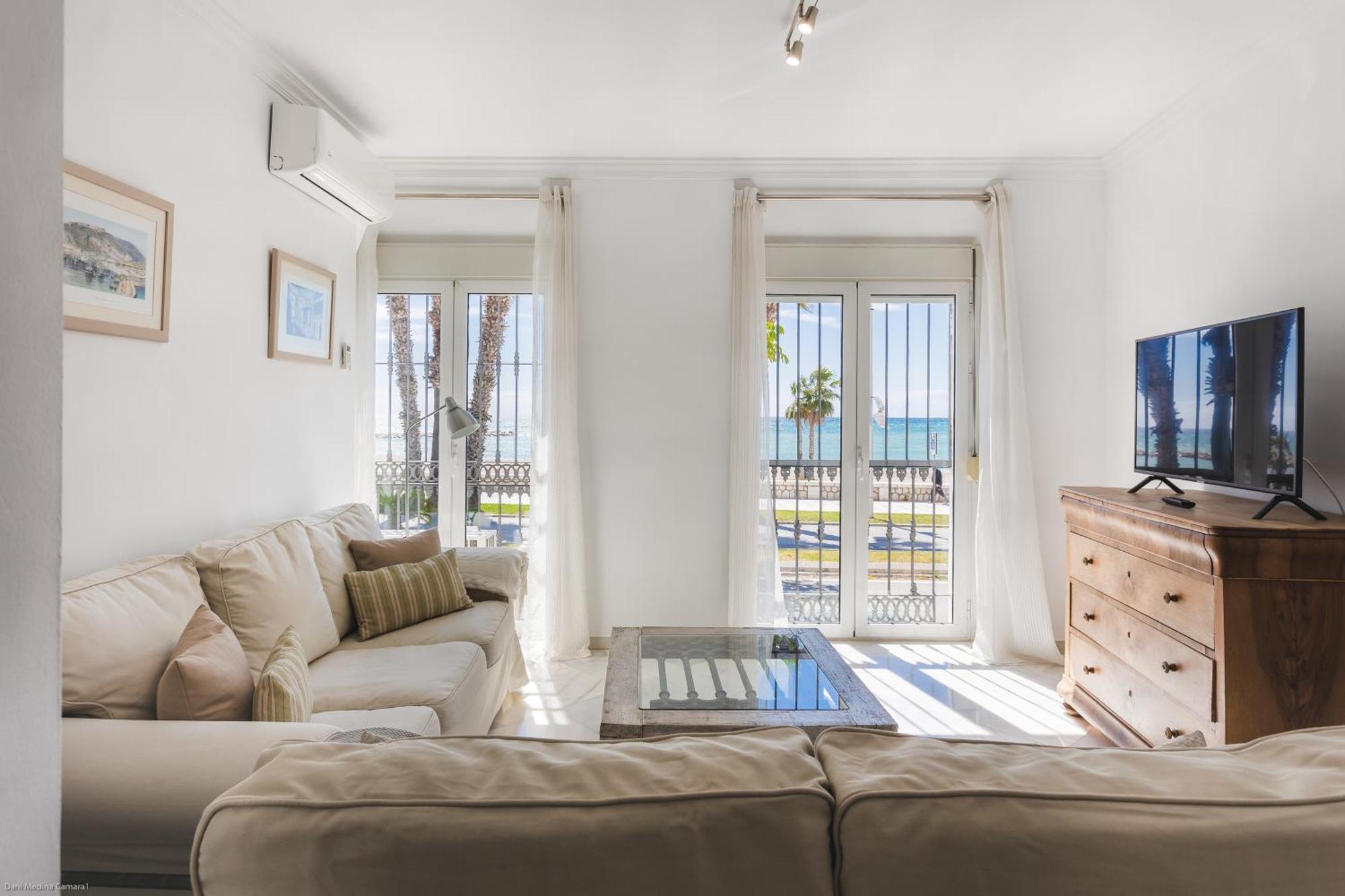 Apartamento Con Vistas Al Mar Málaga Eksteriør bilde