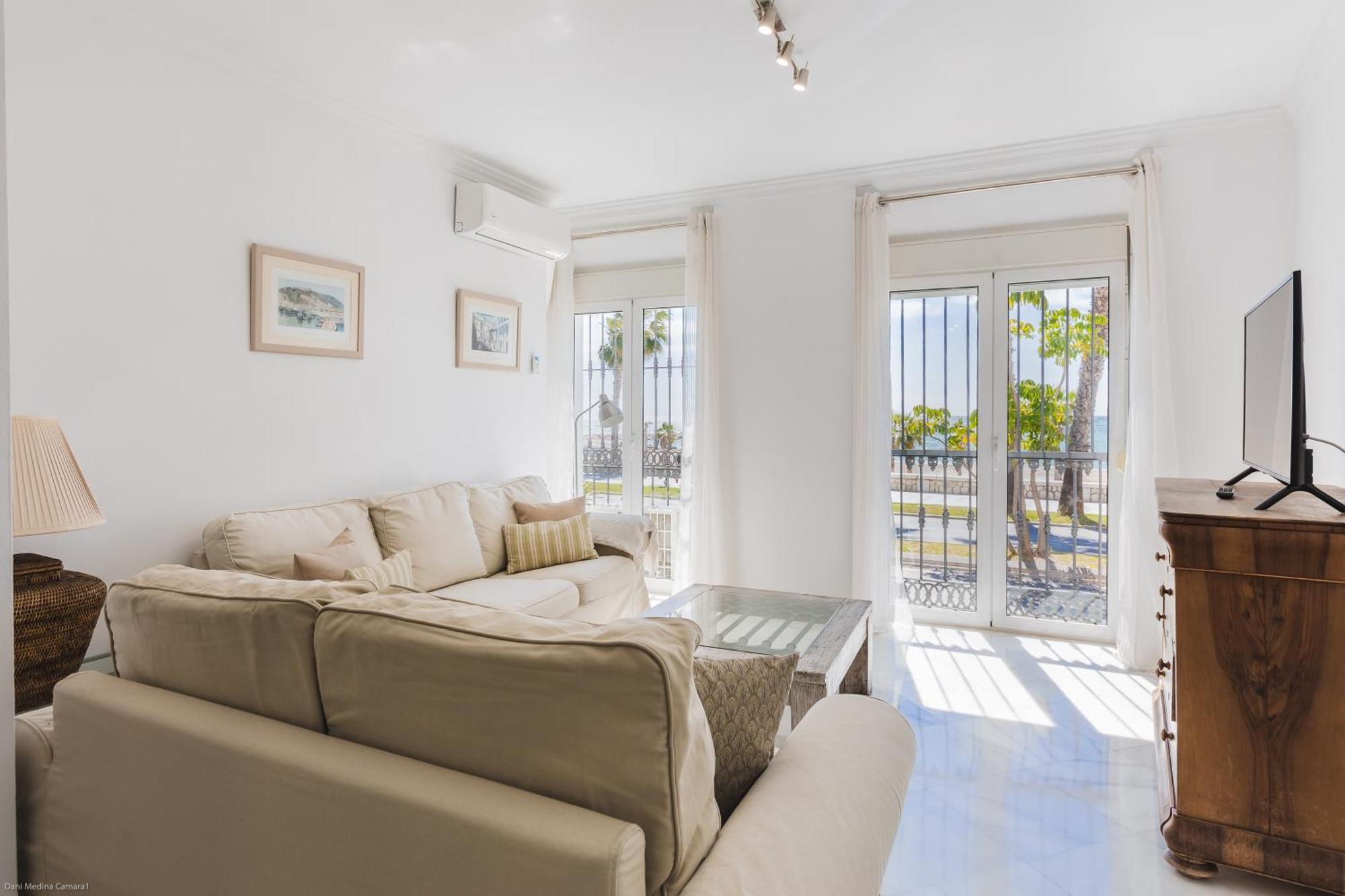 Apartamento Con Vistas Al Mar Málaga Eksteriør bilde